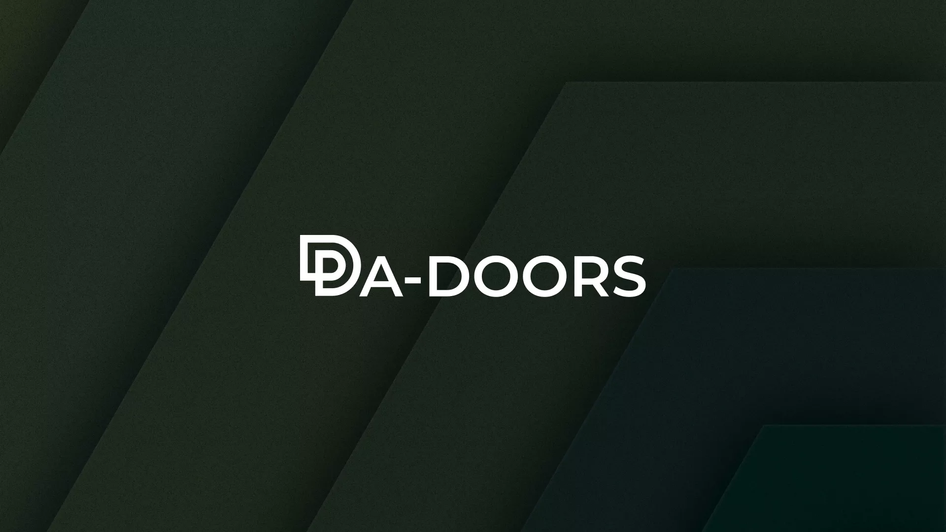 Создание логотипа компании «DA-DOORS» в Нюрбе